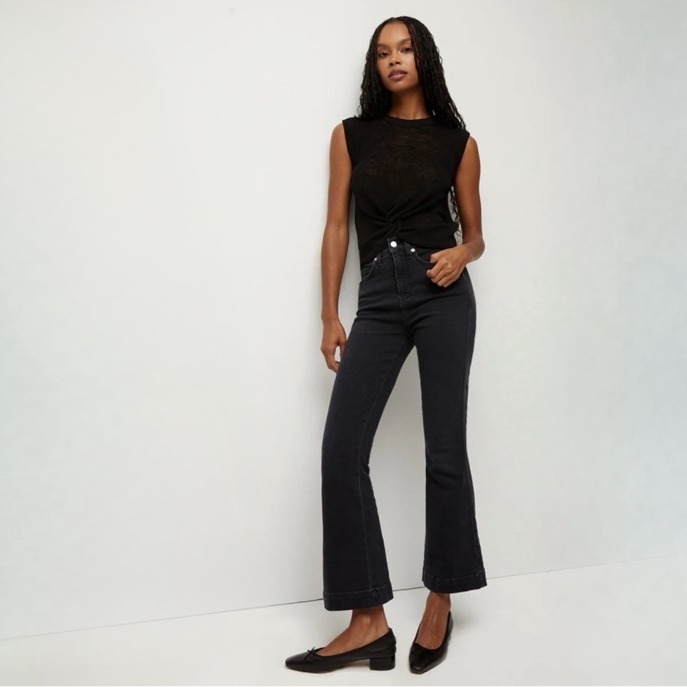Veronica Beard Carson Kick-Flare Jean Sz 29